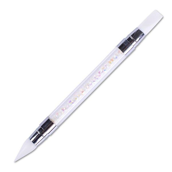 nail brushes dual-ended art silicone sculpture pen rhinestones handle 3d carving diy glitter powder picker manicure dotting brush k3ne, Yellow
nail brushes dual-ended art silicone sculpture pen rhinestones handle 3d carving diy glitter powder picker manicure dotting brush k3ne, Yellow