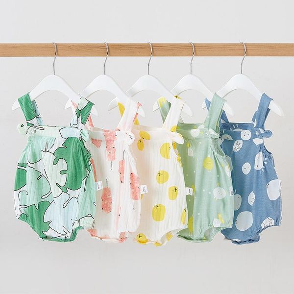 rompers summer baby clothes girls suspender bodysuit cute cartoon printing jumpsuit thin cotton princess style climbing clothing 0-24m, Blue
rompers summer baby clothes girls suspender bodysuit cute cartoon printing jumpsuit thin cotton princess style climbing clothing 0-24m, Blue