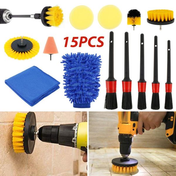car sponge 15pcs detail cleaning brush set vehicle cleaner multifunction auto washing accessories dashboard wheels dust debris removal
car sponge 15pcs detail cleaning brush set vehicle cleaner multifunction auto washing accessories dashboard wheels dust debris removal
