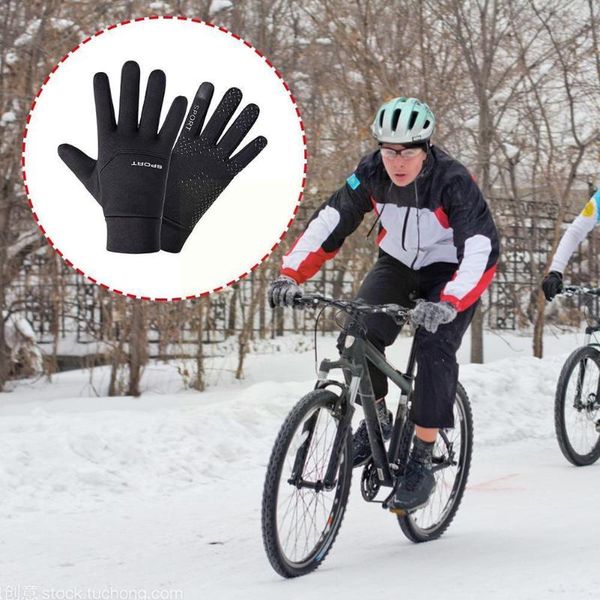 cycling gloves 1pair outdoor winter bicycle warm touchscreen full non-slip waterproof skiing moto bike riding finger l6s0, Black
cycling gloves 1pair outdoor winter bicycle warm touchscreen full non-slip waterproof skiing moto bike riding finger l6s0, Black