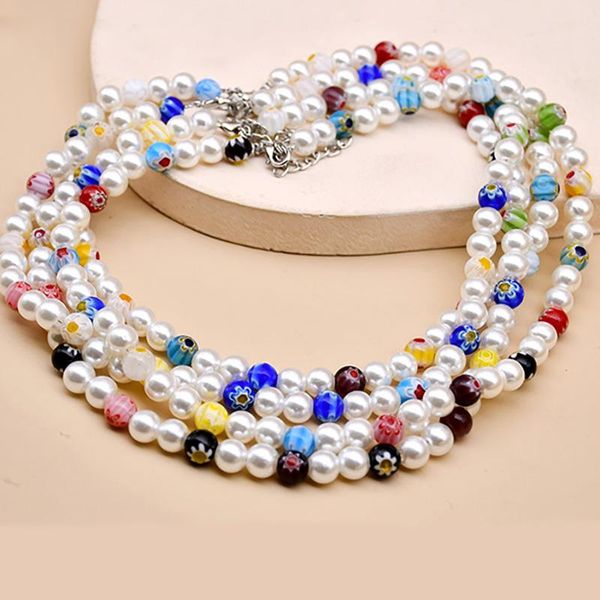 chokers 2021 ins trendy elegant simple colorful pearl choker necklaces for women charm fashion clavicle necklace handmade jewelry gift, Golden;silver
chokers 2021 ins trendy elegant simple colorful pearl choker necklaces for women charm fashion clavicle necklace handmade jewelry gift, Golden;silver