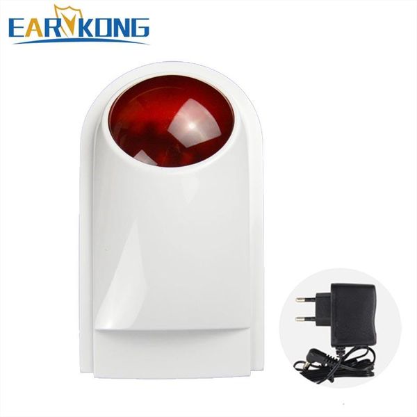 433mhz wireless strobe siren flash led, indoor / outdoor waterproof work, designed for home security alarm system from our shop systems
433mhz wireless strobe siren flash led, indoor / outdoor waterproof work, designed for home security alarm system from our shop systems