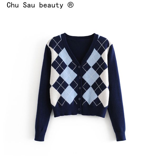 beauty autumn winter wear office lady chic plaid printed loose sweaters women knitted cardigans elasticity warm 210514, White
beauty autumn winter wear office lady chic plaid printed loose sweaters women knitted cardigans elasticity warm 210514, White