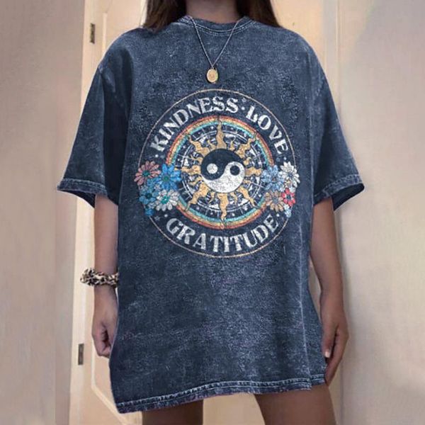 woman t-shirt vintage drop shoulder sleeves printed pattern casual loose short sleeve women's harajuku tee #t2g, White
woman t-shirt vintage drop shoulder sleeves printed pattern casual loose short sleeve women's harajuku tee #t2g, White
