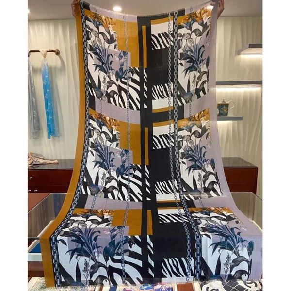 scarves chain print women pashmina wraps long lightweight luxury 100% cashmere scarf foulard 200*100cm, Blue;gray
scarves chain print women pashmina wraps long lightweight luxury 100% cashmere scarf foulard 200*100cm, Blue;gray