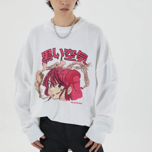 sweater style oversized harajuku kawaii from japanese cartoons streetwear men's clothing fashion 2021 knitted, White;black
sweater style oversized harajuku kawaii from japanese cartoons streetwear men's clothing fashion 2021 knitted, White;black