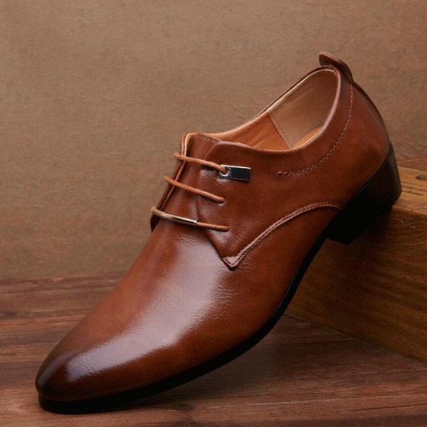 dress shoes 2021 men formal men's business leather pointed lace up oxfords c21-65, Black
dress shoes 2021 men formal men's business leather pointed lace up oxfords c21-65, Black