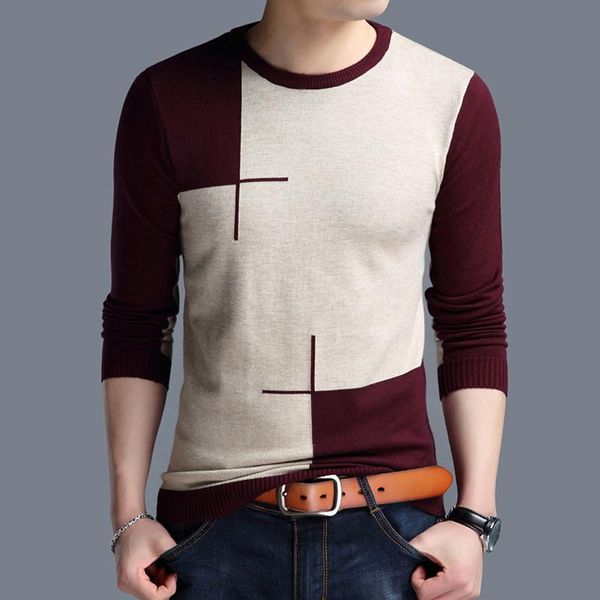 men's sweaters 8340 autumn men' pullover sweater knitting long sleeves fashion stitching korean style casual all-match o-neck slim, White;black
men's sweaters 8340 autumn men' pullover sweater knitting long sleeves fashion stitching korean style casual all-match o-neck slim, White;black