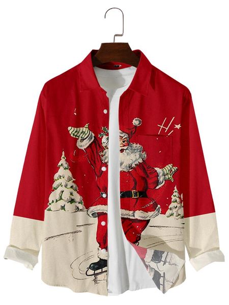 men's casual shirts autumn cardigan long sleeve shirt christmas cat 1 3d printing loose all-match, White;black
men's casual shirts autumn cardigan long sleeve shirt christmas cat 1 3d printing loose all-match, White;black