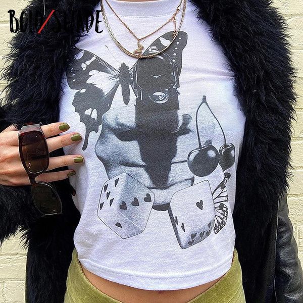 women's t-shirt bold shade urban streetwear fashion tee shirts short sleeve casual style 90s grunge graphic print t-shrits women round, White
women's t-shirt bold shade urban streetwear fashion tee shirts short sleeve casual style 90s grunge graphic print t-shrits women round, White