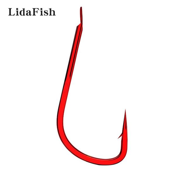 fishing hooks lidafish brand 100pcs/pack red carbon steel hook 1#-10# with barbed 2021 est
fishing hooks lidafish brand 100pcs/pack red carbon steel hook 1#-10# with barbed 2021 est