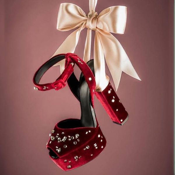 glitter pure white rhinestone studs velvet sandals platform chunky heels peep toe wedding crystal ankle strap high, Black
glitter pure white rhinestone studs velvet sandals platform chunky heels peep toe wedding crystal ankle strap high, Black