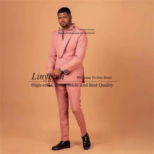 men's suits & blazers pink slim fit men double breasted shawl lapel groom wedding tuxedos 2 pieces jacket pants set groomsmen prom paty, White;black
men's suits & blazers pink slim fit men double breasted shawl lapel groom wedding tuxedos 2 pieces jacket pants set groomsmen prom paty, White;black