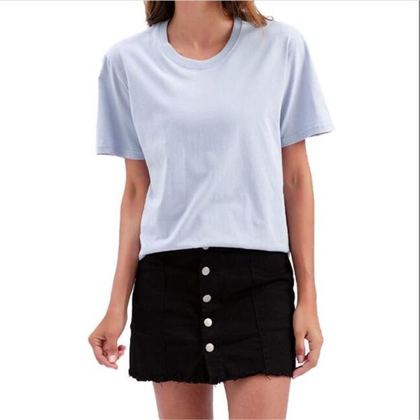 women's t-shirt 2021 fashion women/girl 100%combed cotton o-neck pure color short sleeve elegant temperament casual loose tee xs-3xl, White
women's t-shirt 2021 fashion women/girl 100%combed cotton o-neck pure color short sleeve elegant temperament casual loose tee xs-3xl, White