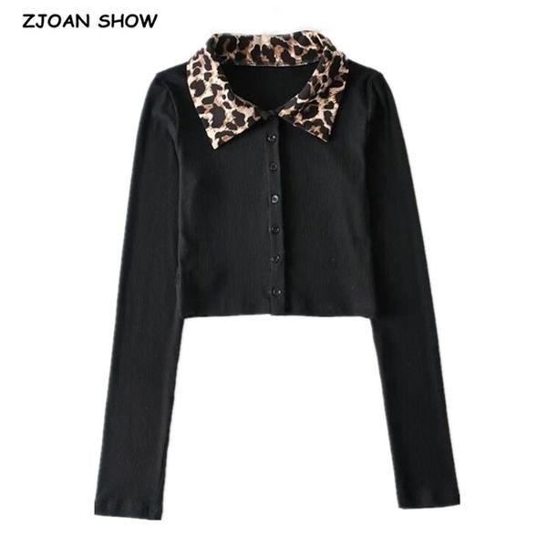 y2k stylish black leopard lapel patchwork cropped long sleeve t-shirt crop chic woman slim fit t shirt basic tee 210429, White
y2k stylish black leopard lapel patchwork cropped long sleeve t-shirt crop chic woman slim fit t shirt basic tee 210429, White