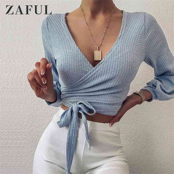 zaful casual cotton t shirt knit long sleeve wrap v neck women's crop streetwear autumn 210401, White
zaful casual cotton t shirt knit long sleeve wrap v neck women's crop streetwear autumn 210401, White
