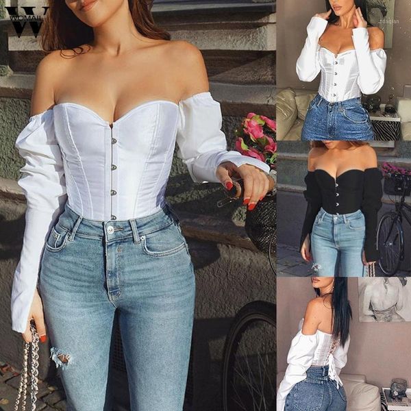 womail blouse women spring off shoulder crop shirts office elegant long lantern sleeve backless white club party women's blouses &
womail blouse women spring off shoulder crop shirts office elegant long lantern sleeve backless white club party women's blouses &