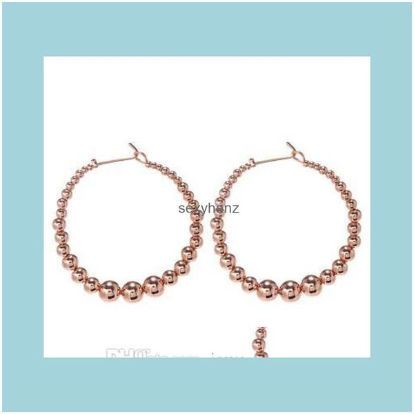 & hie gold color bead hoop for women exaggerates oversize circle ear rings earrings fashion punk nightclub party jewelry drop delivery 2021, Golden;silver
& hie gold color bead hoop for women exaggerates oversize circle ear rings earrings fashion punk nightclub party jewelry drop delivery 2021, Golden;silver