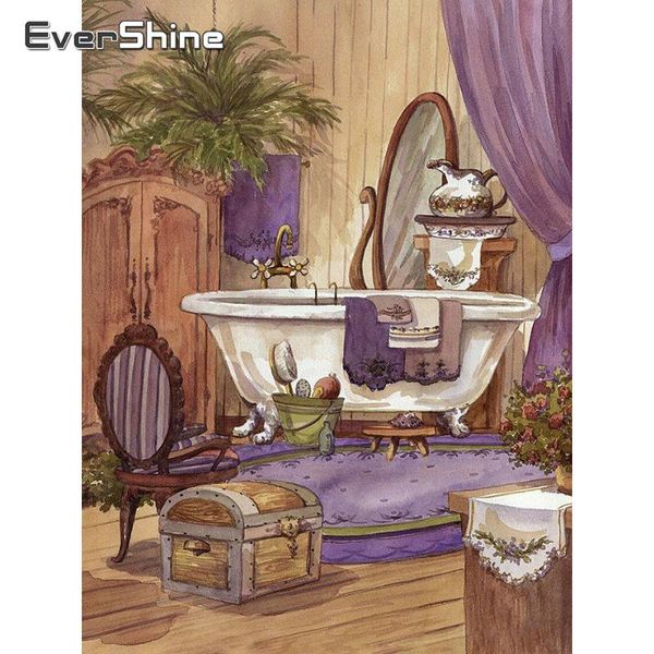 diamond painting evershine cartoon bathroom with square rhinestones embroidery cross stitch kit home decoration
diamond painting evershine cartoon bathroom with square rhinestones embroidery cross stitch kit home decoration