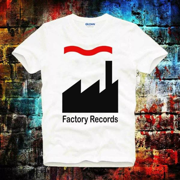 factory recordst-shirt record label music happy mondays men's ladies 592b, White;black
factory recordst-shirt record label music happy mondays men's ladies 592b, White;black