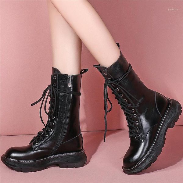boots 2021 platform creepers women lace up genuine leather ankle female high round toe oxfords shoes knitting casual1, Black
boots 2021 platform creepers women lace up genuine leather ankle female high round toe oxfords shoes knitting casual1, Black