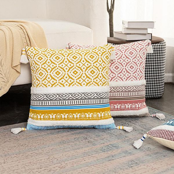 cushion/decorative pillow modern minimalist nordic pillowcase 45x45 handmade cotton woven cushion cover boho cases home decor sofa car acces
cushion/decorative pillow modern minimalist nordic pillowcase 45x45 handmade cotton woven cushion cover boho cases home decor sofa car acces