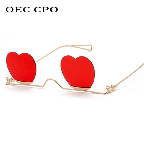 sunglasses oec cpo fashion rimless heart shape women trend metal glasses frame female accessories candy color gradient o218, White;black
sunglasses oec cpo fashion rimless heart shape women trend metal glasses frame female accessories candy color gradient o218, White;black