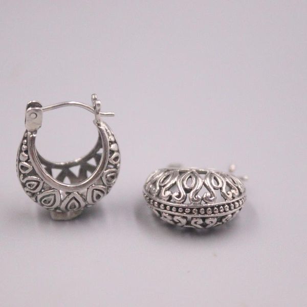 hoop & huggie handmade real s925 sterling silver earring retro circle hollow carved flowers retropersonality bohemian ethnicity, Golden;silver
hoop & huggie handmade real s925 sterling silver earring retro circle hollow carved flowers retropersonality bohemian ethnicity, Golden;silver