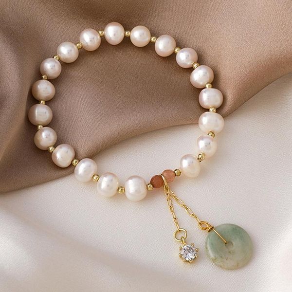 beaded, strands round pearl bracelets for women 2021 strand bracelet retro independent designer beaded jewelry valentine's day gift, Black
beaded, strands round pearl bracelets for women 2021 strand bracelet retro independent designer beaded jewelry valentine's day gift, Black