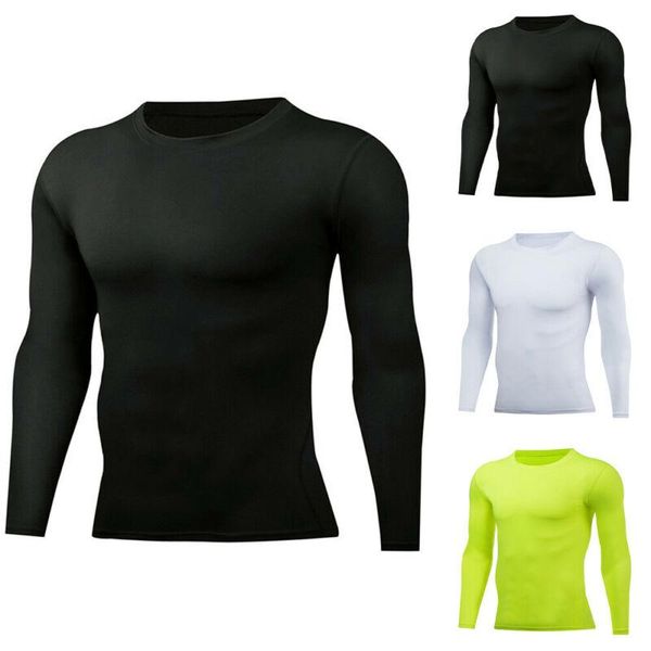 men long sleeve compression slim fit sports fitness gym t-shirt base layer men's t-shirts, White;black
men long sleeve compression slim fit sports fitness gym t-shirt base layer men's t-shirts, White;black