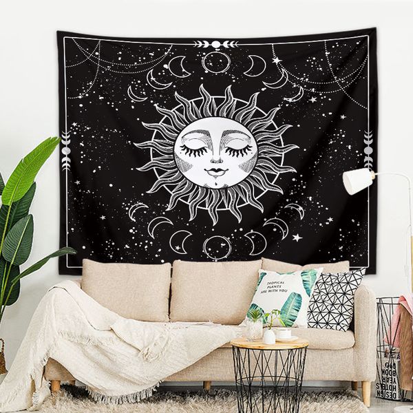 150x200cm black white smiling face tapestries wall hanging tapestry hippie wall rugs living room decor blanket 7 designs
150x200cm black white smiling face tapestries wall hanging tapestry hippie wall rugs living room decor blanket 7 designs