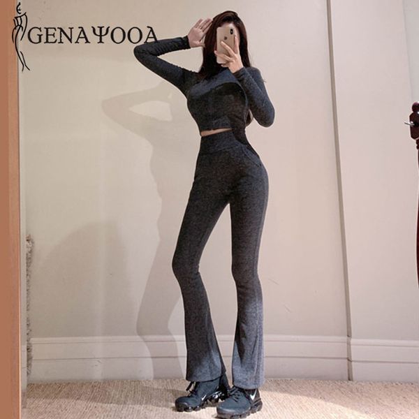 genayooa casual set and pants fall long sleeve tracksuit two piece suit slim women outfits korean fashion 210417, White
genayooa casual set and pants fall long sleeve tracksuit two piece suit slim women outfits korean fashion 210417, White