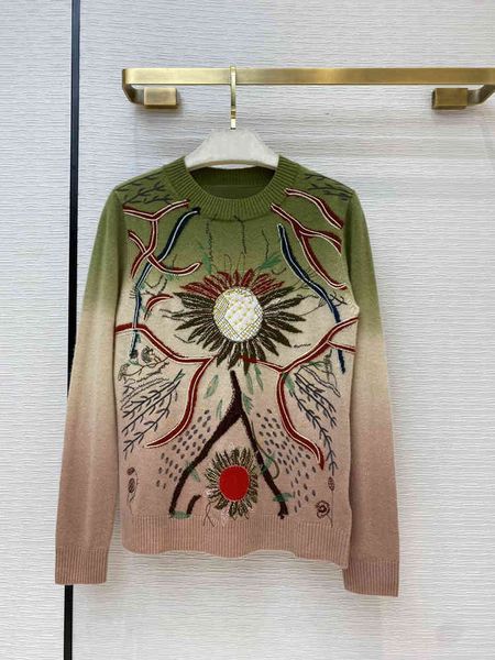 sweaters high-end design cashmere sweater women fashion luxury brand sunflower jacquard embroidered sweaters shirt autumn, White;black
sweaters high-end design cashmere sweater women fashion luxury brand sunflower jacquard embroidered sweaters shirt autumn, White;black