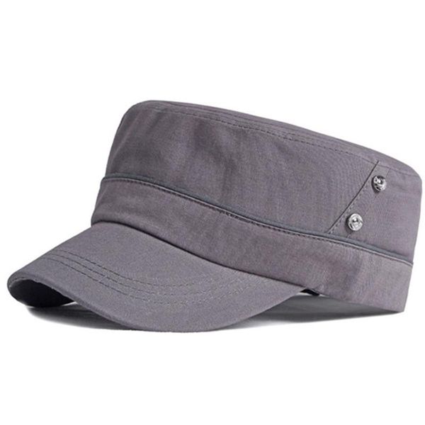 wide brim hats adjustable size men's cotton military black cap snapback men flat navy hat gorra militar casual fashion sports caps, Blue;gray
wide brim hats adjustable size men's cotton military black cap snapback men flat navy hat gorra militar casual fashion sports caps, Blue;gray