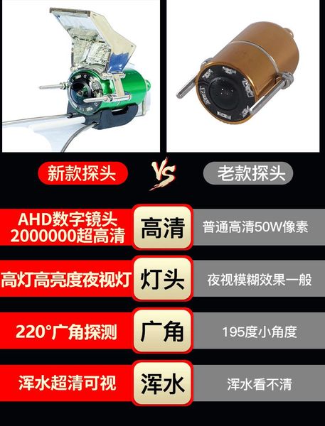 fish finder visual anchor fishing rod 7-inch hd full set underwater camera muddy water night vision
fish finder visual anchor fishing rod 7-inch hd full set underwater camera muddy water night vision