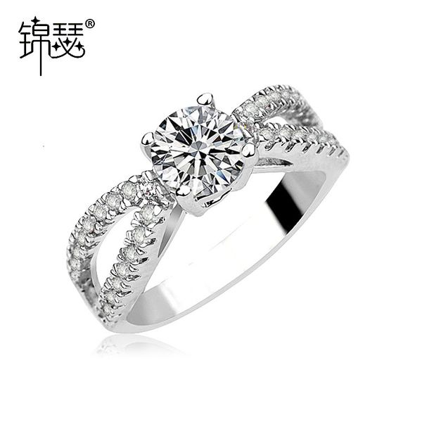 925 sterling silverboutique zirconium diamond ring qiwu aaa zircon inlaid elegant korean bridal wedding girl, Golden;silver
925 sterling silverboutique zirconium diamond ring qiwu aaa zircon inlaid elegant korean bridal wedding girl, Golden;silver