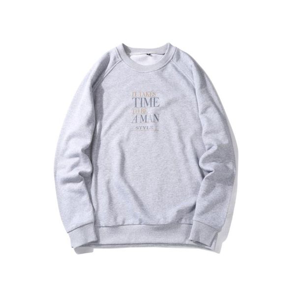 men's hoodies & sweatshirts 2021 autumn cotton round neck sweater wild simple fashion letter printing loose japanese long-sleeved coupl, Black
men's hoodies & sweatshirts 2021 autumn cotton round neck sweater wild simple fashion letter printing loose japanese long-sleeved coupl, Black