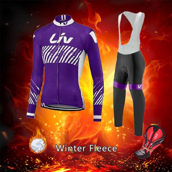 racing sets warm winter cycling jersey set women liv road bike clothing bib pants mtb uniform thermal fleece kit female bicycle clothes wear, Black;blue
racing sets warm winter cycling jersey set women liv road bike clothing bib pants mtb uniform thermal fleece kit female bicycle clothes wear, Black;blue