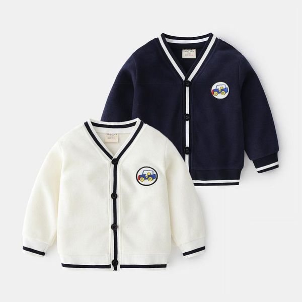 jackets retail children outwear baby boys v-neck cardigan cotton knitting cartoon print single row buckle kids coat top, Blue;gray
jackets retail children outwear baby boys v-neck cardigan cotton knitting cartoon print single row buckle kids coat top, Blue;gray