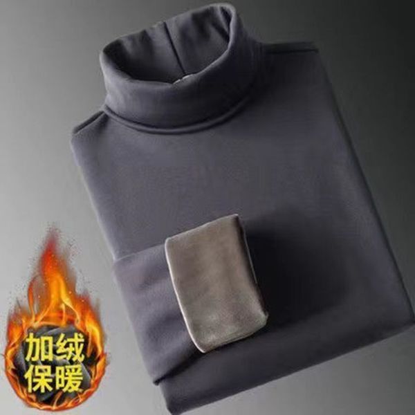 plush long sved t-shirt, sanitary cloth, autumn and winter high collar, thickened pure cotton underwear, bottomed shirt, men's top, White;black
plush long sved t-shirt, sanitary cloth, autumn and winter high collar, thickened pure cotton underwear, bottomed shirt, men's top, White;black