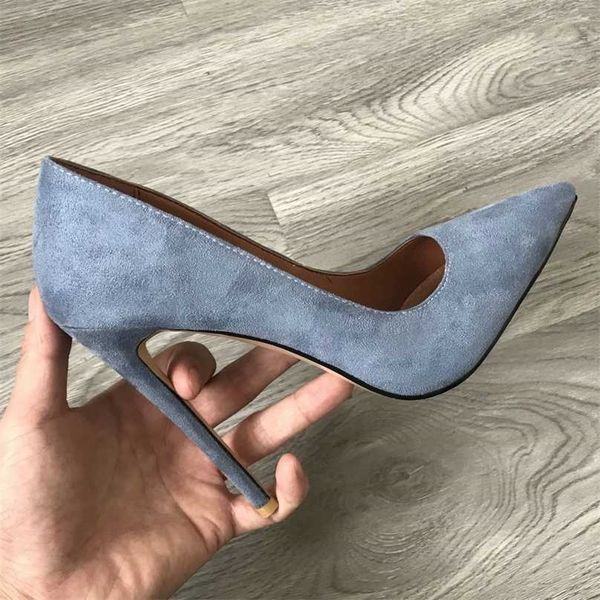 10cm/12cm heel womens pumps suede super high heels fetish fashion woman pointed toe spike blue black beige burgundy shoes 211029
10cm/12cm heel womens pumps suede super high heels fetish fashion woman pointed toe spike blue black beige burgundy shoes 211029