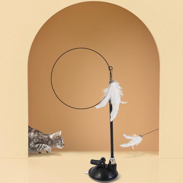 cat toys funny teaser interactive strong suction cup toy sticks fishing rod cats elastic kitten wand
cat toys funny teaser interactive strong suction cup toy sticks fishing rod cats elastic kitten wand