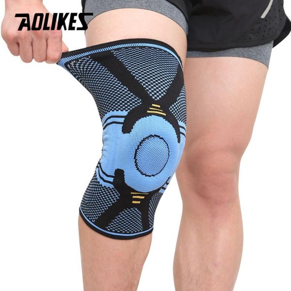 1pc knee support compression silicone kneepad spring brace strap patella medial protector meniscus protection sport running elbow & pads, Black;gray
1pc knee support compression silicone kneepad spring brace strap patella medial protector meniscus protection sport running elbow & pads, Black;gray