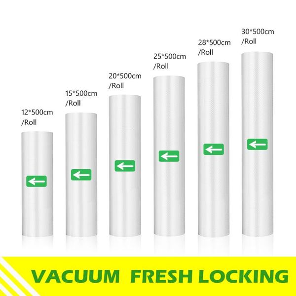 food savers & storage containers 3 rolls vacuum saver bags 12/15/20/25/28/30cmx500cm sous vide packaging bag for fruits vegetabl
food savers & storage containers 3 rolls vacuum saver bags 12/15/20/25/28/30cmx500cm sous vide packaging bag for fruits vegetabl