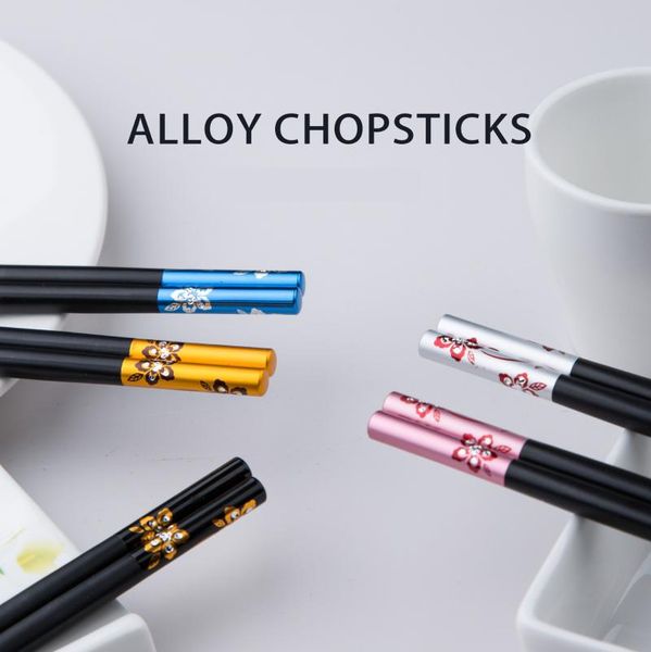 chopsticks 1 pair sakura pattern metal non-slip household kitchen tool reusable suitable for sushi hash bars
chopsticks 1 pair sakura pattern metal non-slip household kitchen tool reusable suitable for sushi hash bars