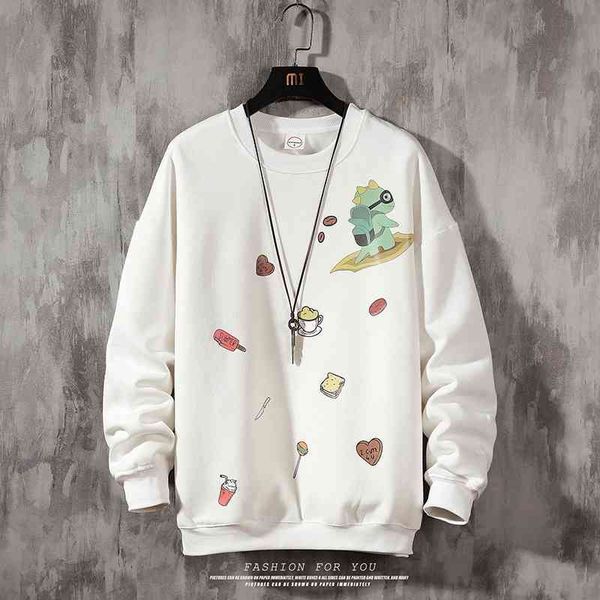 autumn and winter 2020 new cartoon pattern printed round neck large size sweater men's, Black
autumn and winter 2020 new cartoon pattern printed round neck large size sweater men's, Black