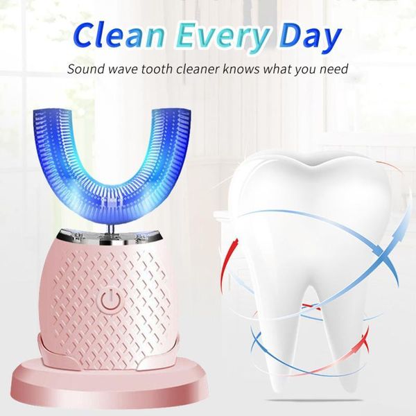 smart electric toothbrush waterproof silicone u shaped ultrasonic 360 degrees intelligent automatic sonic oral clean
smart electric toothbrush waterproof silicone u shaped ultrasonic 360 degrees intelligent automatic sonic oral clean