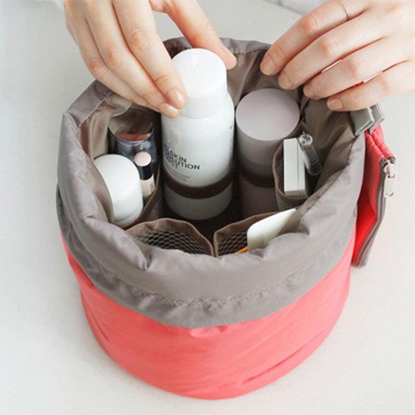 storage bags women cosmetic bag round drawstring waterproof makeup travel organizer female toiletry kit case
storage bags women cosmetic bag round drawstring waterproof makeup travel organizer female toiletry kit case