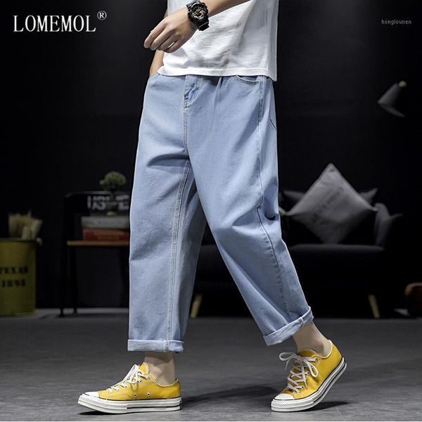 men's jeans lomemol men hip hop loose 2021 autumn streetwear straight baggy wide leg pants male brand light blue
men's jeans lomemol men hip hop loose 2021 autumn streetwear straight baggy wide leg pants male brand light blue