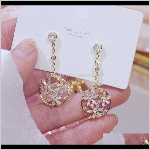 jewelry14k real gold shine flower round earring for women bling zircon charm temperament korean stud earrings wedding jewelry gift drop deli, Golden;silver
jewelry14k real gold shine flower round earring for women bling zircon charm temperament korean stud earrings wedding jewelry gift drop deli, Golden;silver